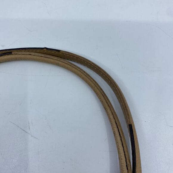 Coach Large Edie Tan Leather Shoulder Bag - Picture 9 of 13